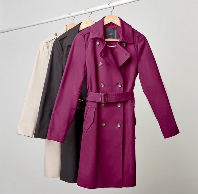 Jacqui.e Black label trench 14/16
