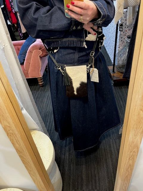 mini fur moo bag ( night out)