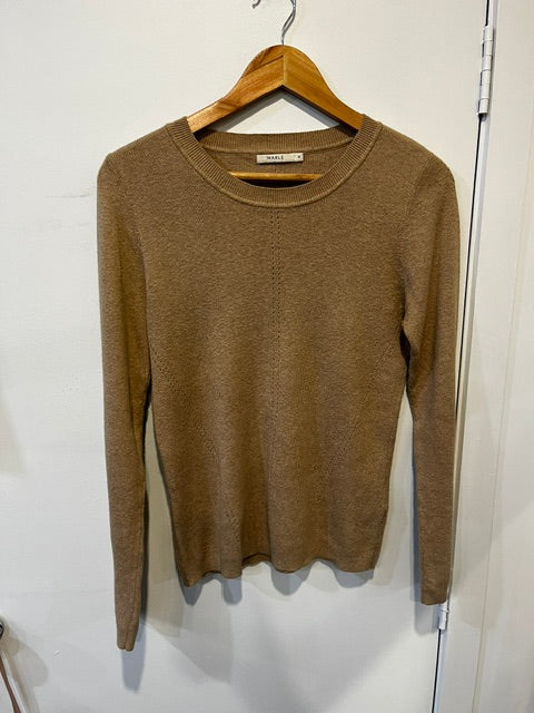 Marle organic cotton beige knit 10