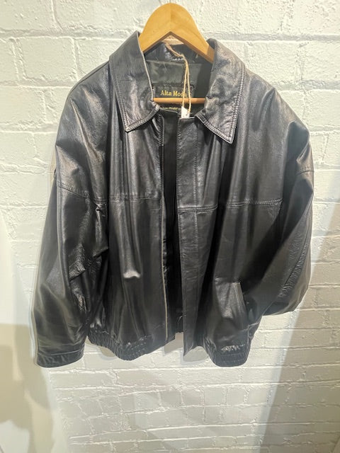Aita Moda Italy made leather jacket-xl