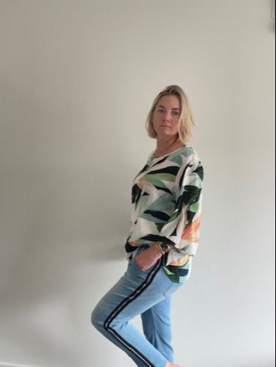 Trenery Silk top/large