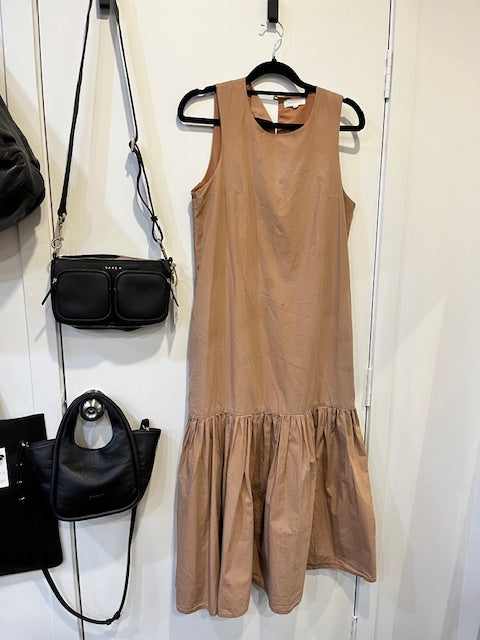 Superette camel maxi dress 8