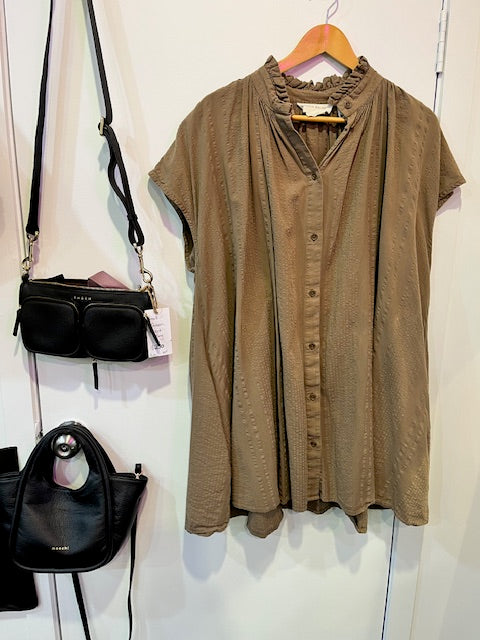 karen walker olive brown top 12