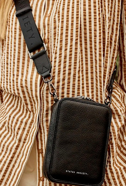 Sues Status Anxiety leather bag