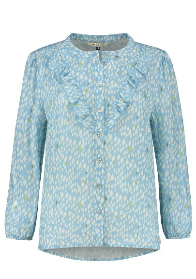 Pom Amsterdam blue capro shirt 40/12