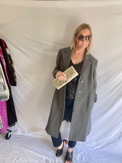 Capture wool blend coat 12