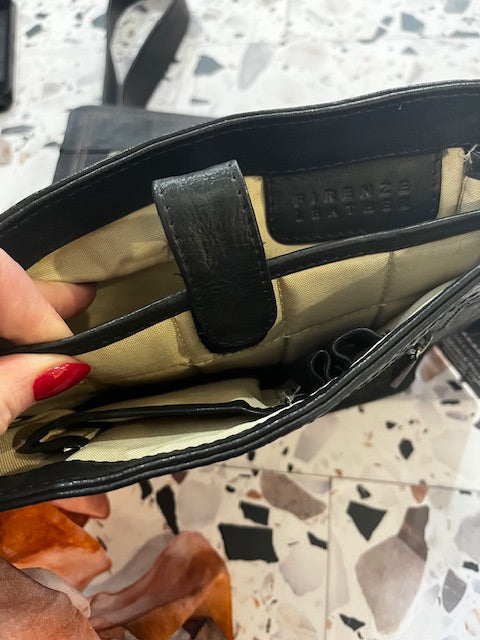 Firenze leather shoulder bag