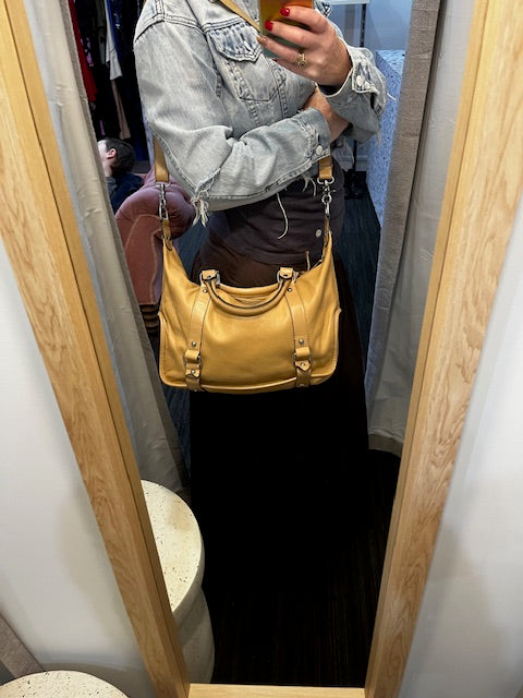 Mbaobao beige buckle bag Leather