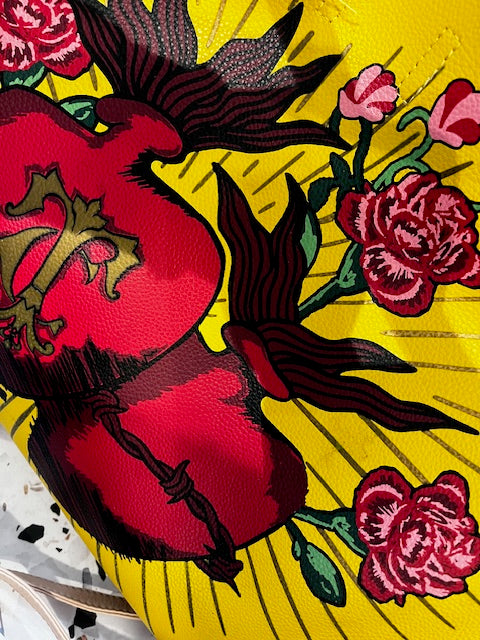 Trelise Cooper yellow printed bag