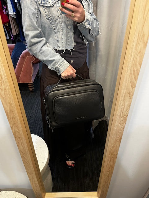 Nostalgia Bag black leather