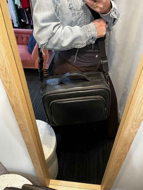 Nostalgia Bag black leather