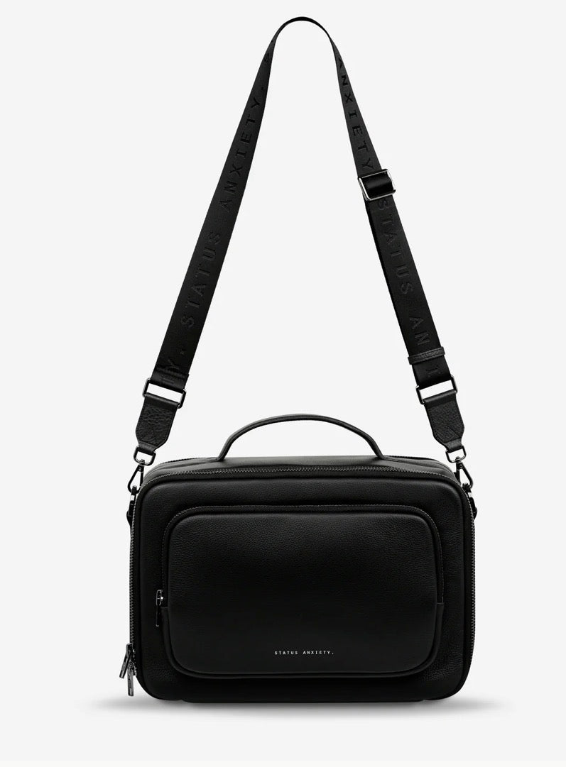 Nostalgia Bag black leather