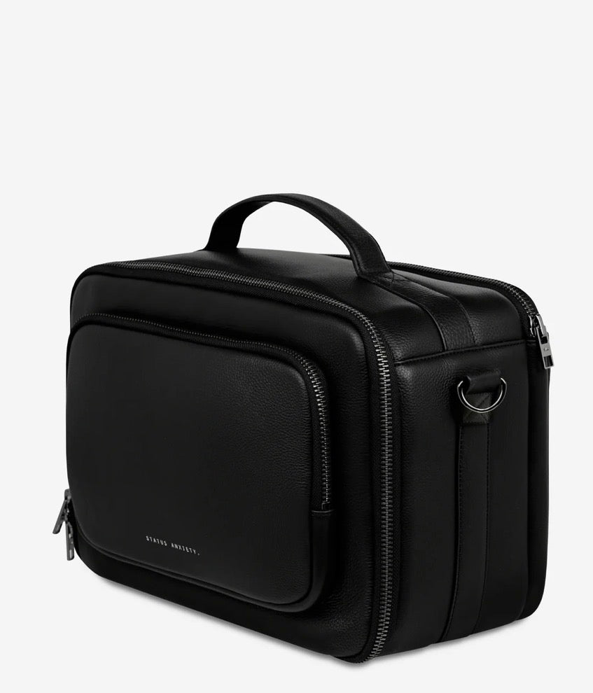 Nostalgia Bag black leather