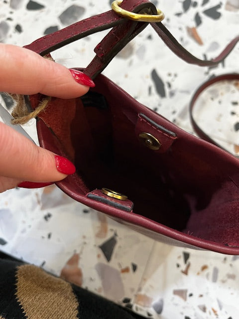 Evity vino leather bag-night out