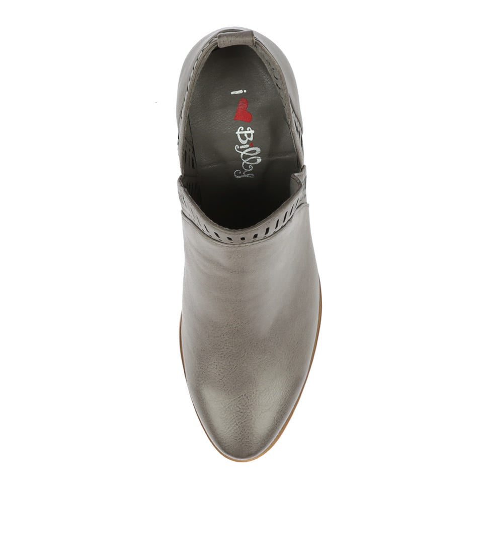 I love billy grey cutout boot 40