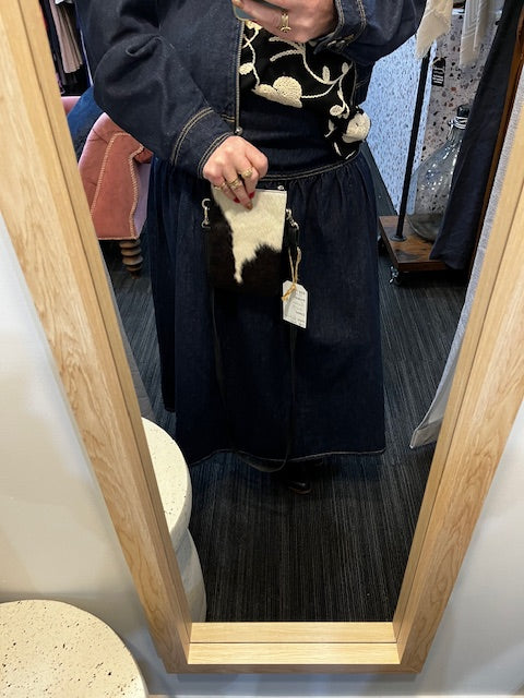 mini fur moo bag ( night out)