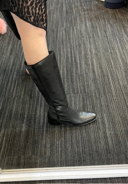 Clarks knee high boot size 40 uk7