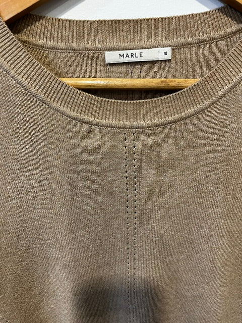 Marle organic cotton beige knit 10