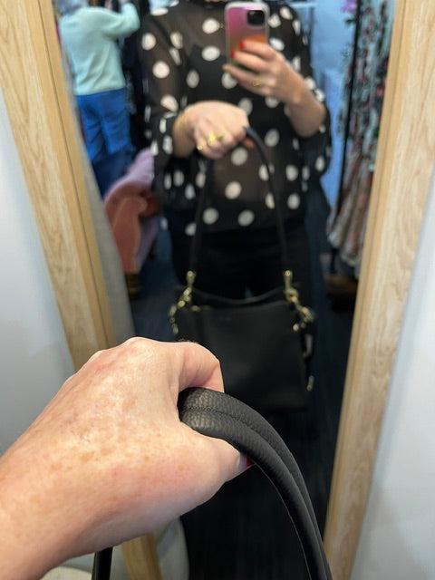 saben bag bea leather near new