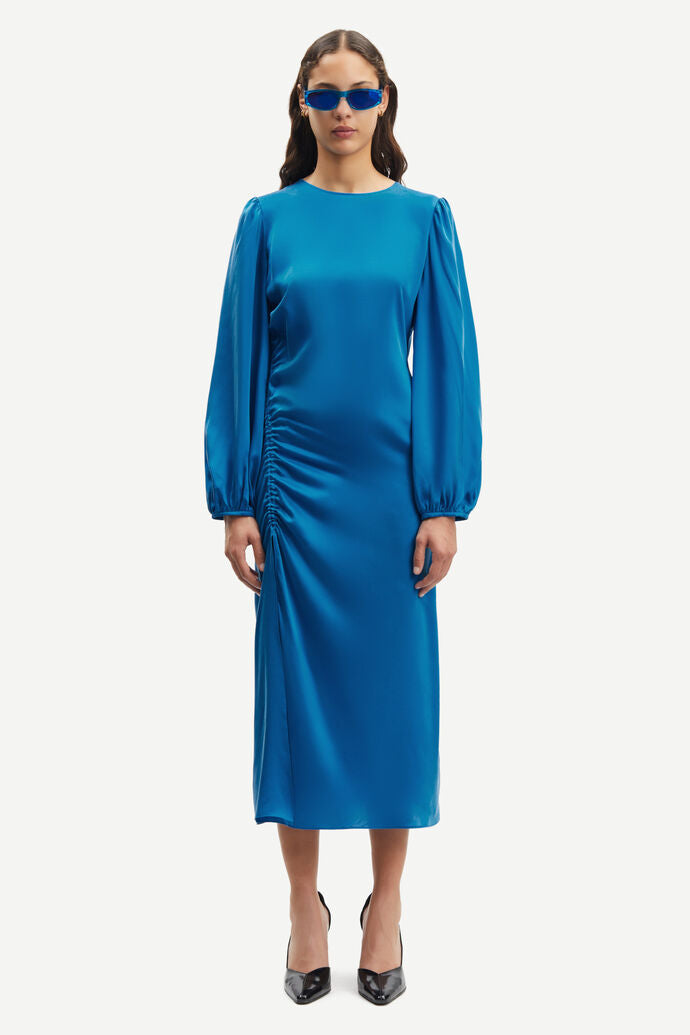 Samsoe samsoe capro gathered dress small