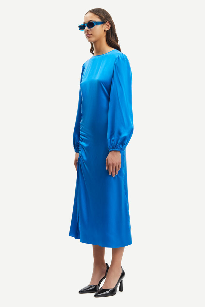 Samsoe samsoe capro gathered dress small