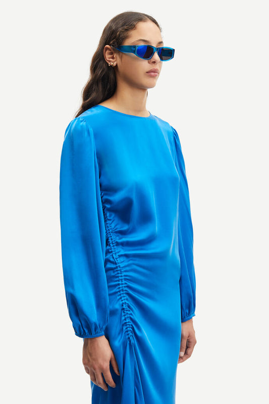 Samsoe samsoe capro gathered dress small