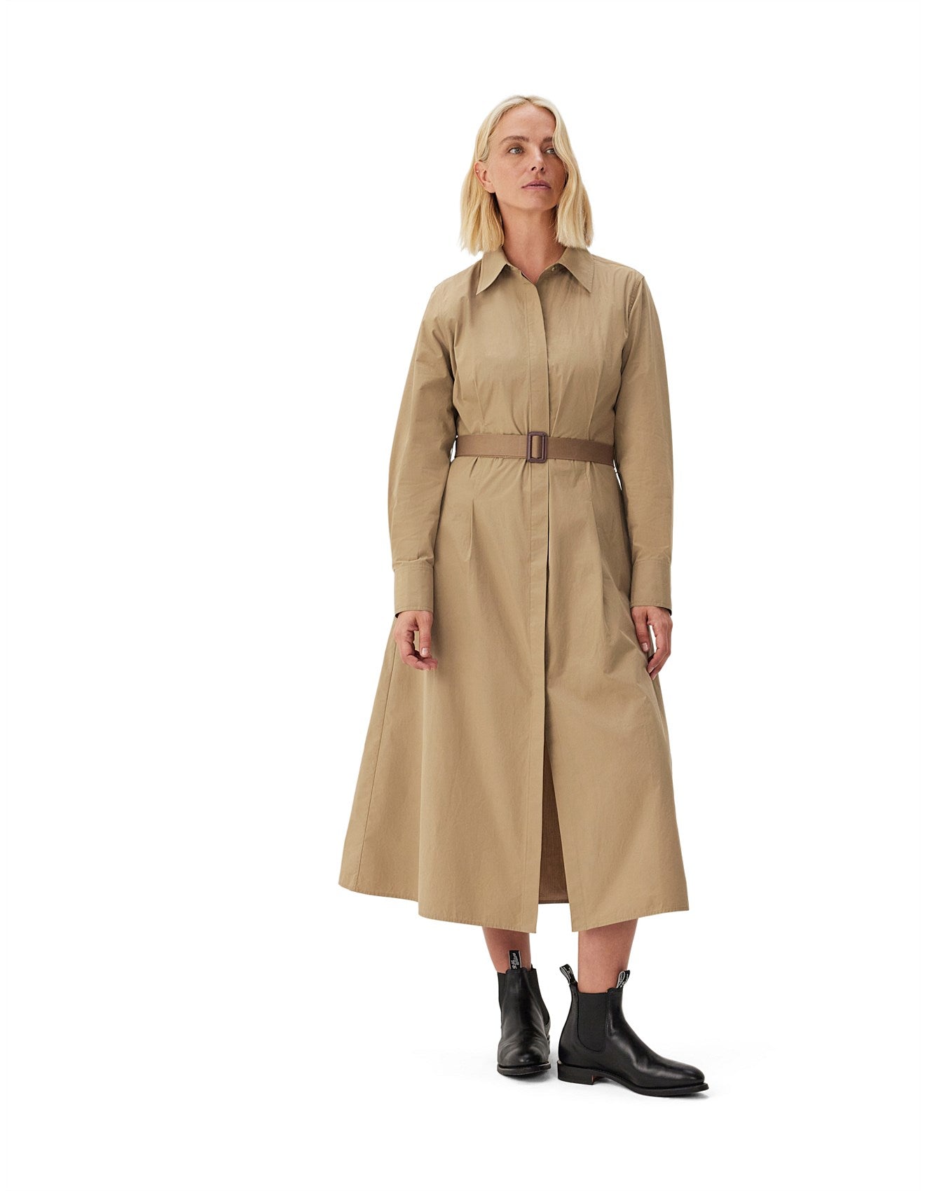 R M Williams shirt dress size 16