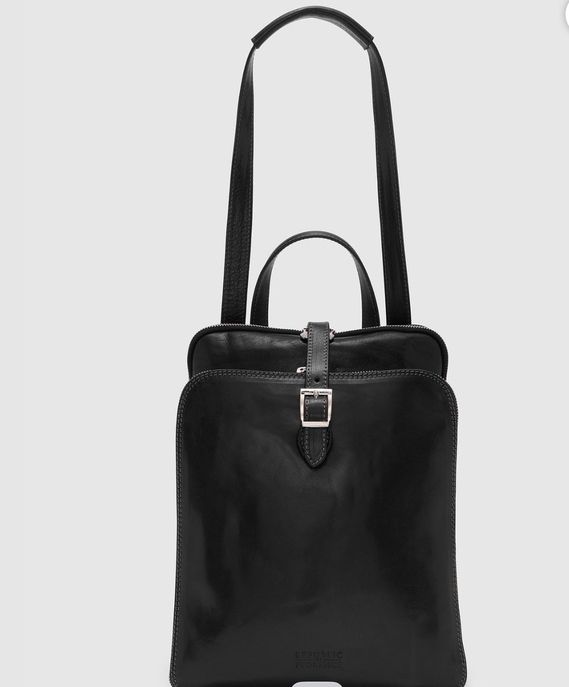 Italian leather backpack-stacey