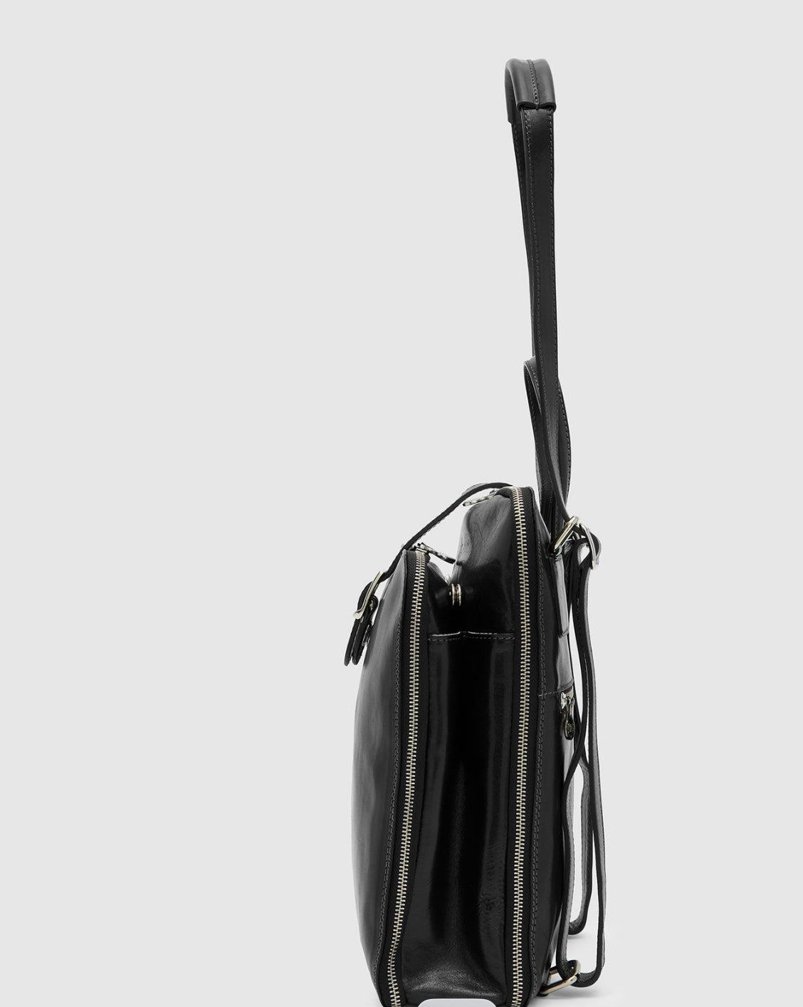 Italian leather backpack-stacey