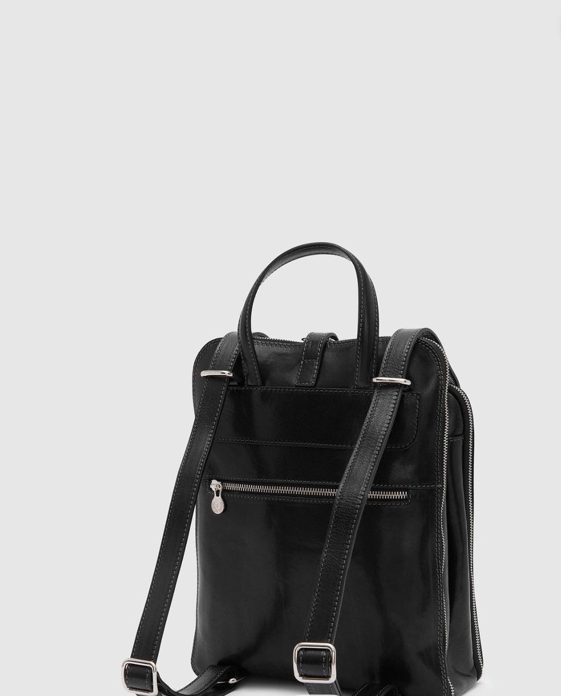 Italian leather backpack-stacey