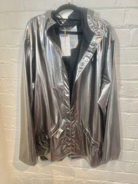 Rains Pewter grey rains jacket