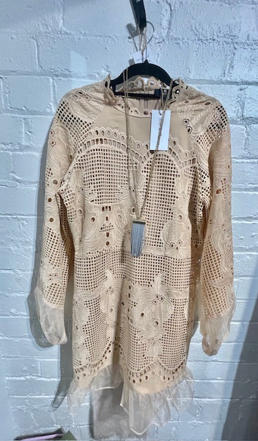 Amaya cotton lace dress 10