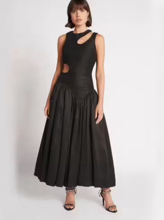 Aje linen blend beaded dress 6