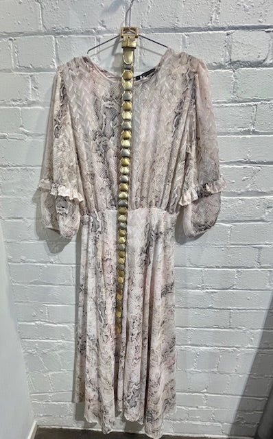 Blak Lux blush leopard dress 12