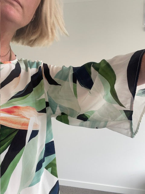 Trenery Silk top/large