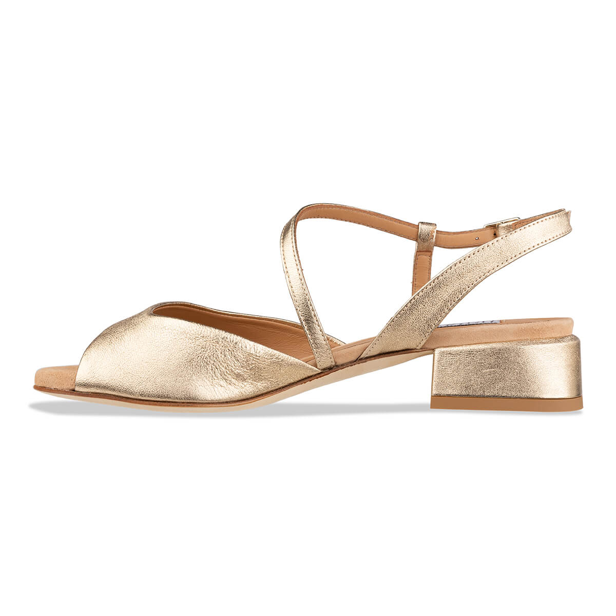 Habbot low heels gold 40