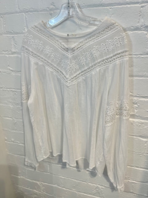 Spring white top 14