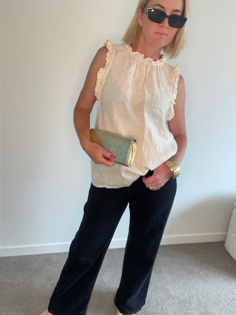 Max Linen Top/16