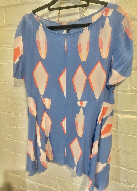 Mister Zimi blue geo 10