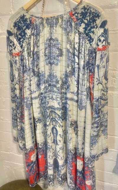 Hemant & Nandita sequin dress med fit xl