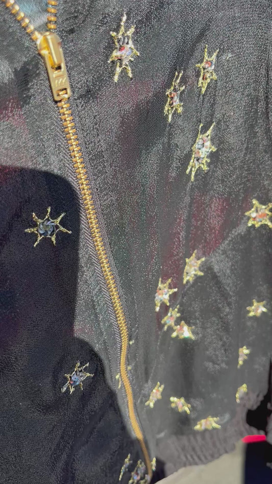 Kate sylvester sparkle light bomber Small